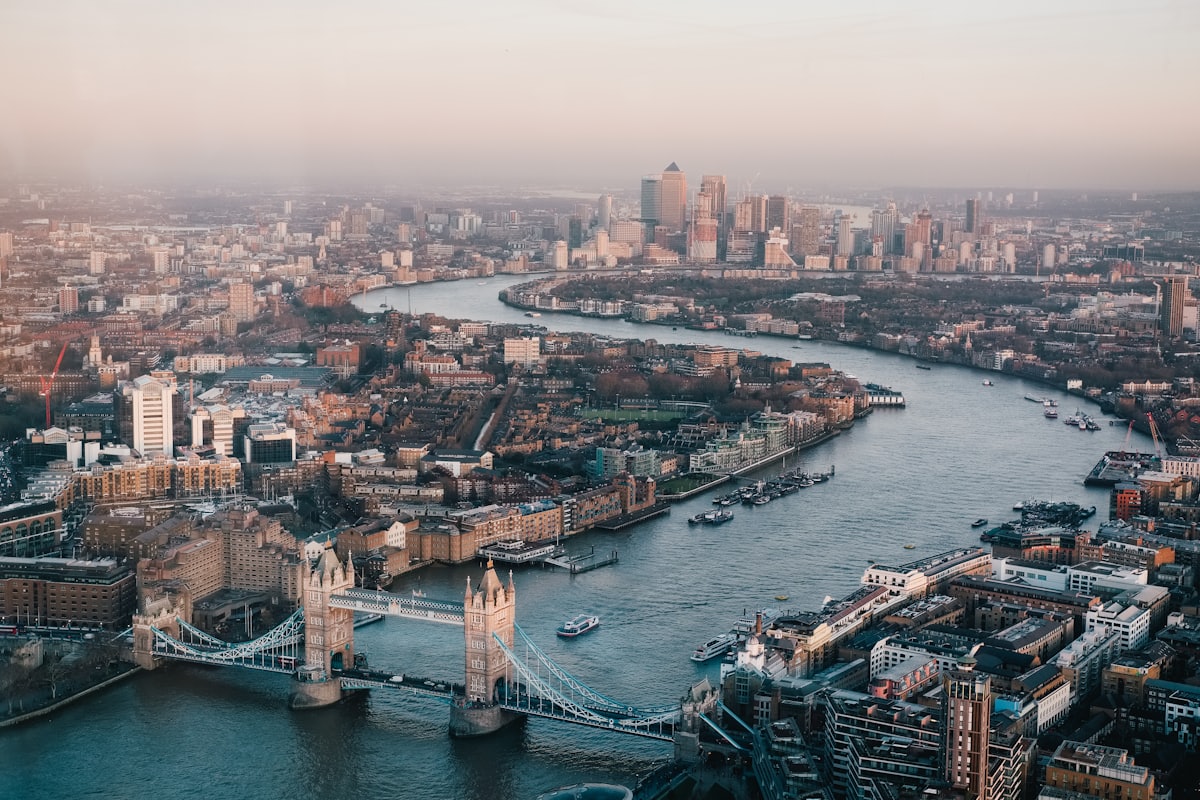 London — Tower Bridge and the Thames
